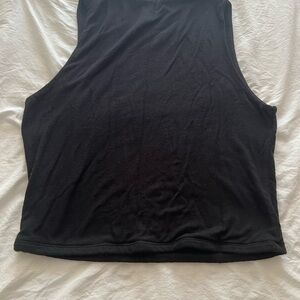 Black Sleeveless Women's Top